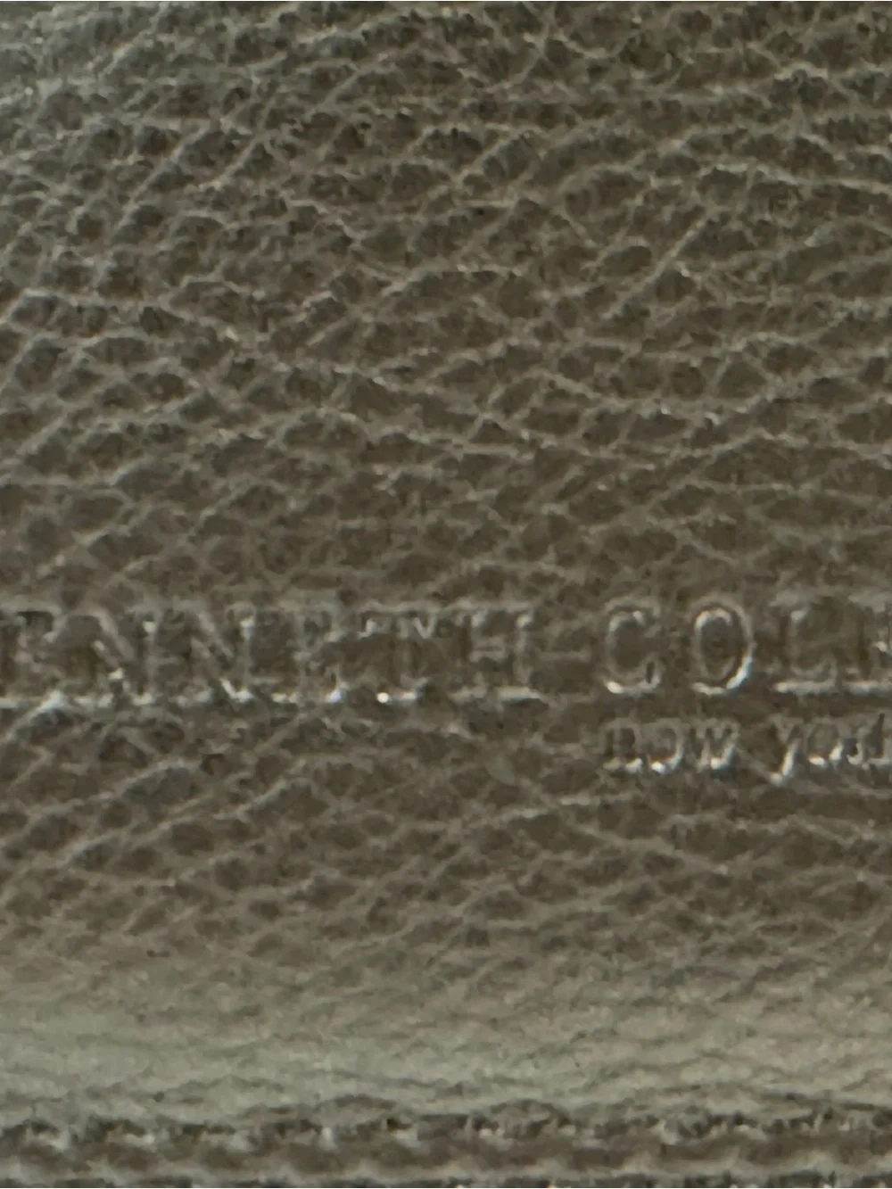 Kenneth Cole New York Black Leather Messenger Bag Briefcase Portfolio NWOT